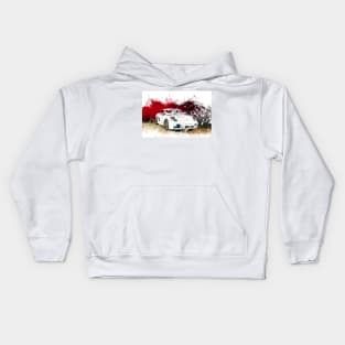 Cayman Porsche - Watercolour Kids Hoodie